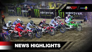 News Highlights  MNC MXGP of Lombok Indonesia 2023 MXGP Motocross [upl. by Ocirema]