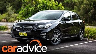 2017 Subaru Impreza review  CarAdvice [upl. by Ayt]