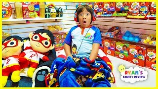 Ryan Spend 24 hours overnight in Ryans World Toys Room Challenge [upl. by Stelu]