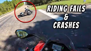 EPIC amp CRAZY MOMENTS  MOTORCYCLE CRASHES YOU NEED TO SEE [upl. by Yenaled]