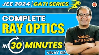 JEE Main 2024  Quick Revision of Ray Optics🔥 Class 12🔥 ONE SHOT  JEE 2024  Vinay Shur Sir [upl. by Yddor]