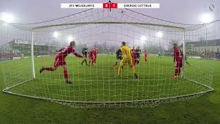 22 Spieltag  ZFC Meuselwitz  FC Energie Cottbus  Die Highlights [upl. by Dnomad]