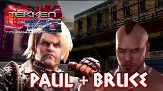 Tekken Tag Tournament Bruce and Bryan [upl. by Jerad]