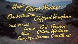 Old Yeller 1957   Opening Song  High Quality [upl. by Eno]