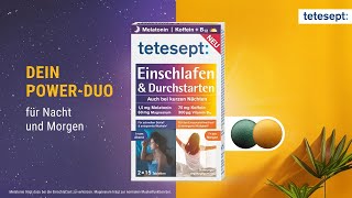 tetesept Einschlafen amp Durchstarten [upl. by Airam]