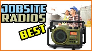 Top 5 Best Jobsite Radios ✅ See This Before You Buy [upl. by Kasper312]