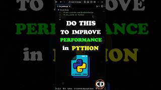 Improve Performance of Python Code python coding programming [upl. by Reuben]