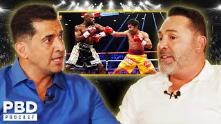 “Stars Were Born”  Oscar De La Hoya BREAKS DOWN How He Made Mayweather amp Pacquiao Superstars [upl. by Enohs]