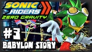 Sonic Riders Zero Gravity  1080p Part 3  Babylon Story [upl. by Yrdnal]