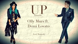 Up Karaoke  Olly Murs ft Demi Lovato [upl. by Obara]