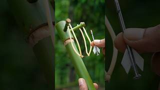 Bamboo Creations with Slingshots using pin bamboo bamboocrafts bambooart diy Craft [upl. by Sarnoff]