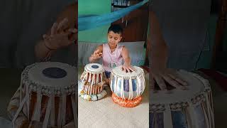 Tabla Practice Trital kaida P1 Dha Dha Tere kete Dha tere kete tako [upl. by Ltihcox264]