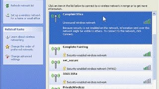 Точка доступа WiFi на Windows XP [upl. by Newkirk]