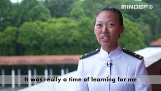 11118 Officer Cadet Course Commissioning Parade 2LT Audrey Tey [upl. by Kensell518]