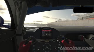 iRacing ledenon MercedesAMG GT4 Track Guide Hotlap  Telemetry [upl. by Nahtnaoj953]