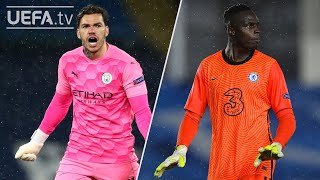 EDERSON MENDY UCL​ BEST SAVES Semifinals [upl. by Yanel]