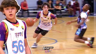 SHIFTIEST KID IN MIDDLE SCHOOL 8th Grader Cooper Zachary Highlights from the T3TV Combine [upl. by Naicul]