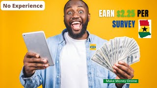 Earn 225 Per Survey in Ghana Free Momo Make Money Online [upl. by Nahtannoj]