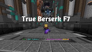 F7 True Berserk Pov Hypixel Skyblock [upl. by Spalla]