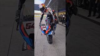 ToprakRazgatlıoğlu Garage Entrance BMW M1000RR WSBK stopie stoprak motor motosiklet moto [upl. by Clotilda]