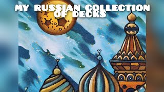 MY RUSSIAN COLLECTION tarotcollection [upl. by Nnylav]