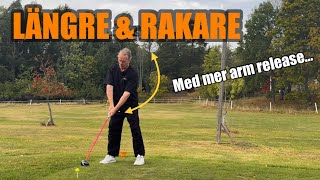 Slå längre och rakare  Använd mer arm release… [upl. by Hanley]