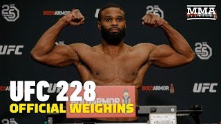 UFC 228 Official Weighin Highlights  MMA Fighting [upl. by Samantha688]