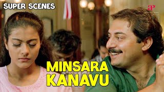 இது தான் அந்த சைகையா  Minsara Kanavu Super Scenes  Arvind swamy  Kajol [upl. by Odidnac36]