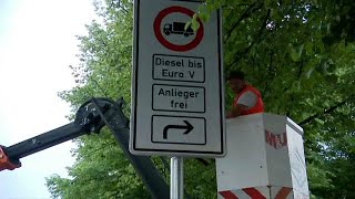 Amburgo parzialmente al bando i veicoli diesel [upl. by Lrig94]