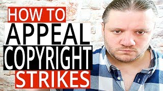 How To Appeal Copyright Strikes On YouTube  Remove Copyright Claims [upl. by Abercromby285]