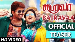 Bairavaa Official Teaser  Vijay Keerthi Suresh  Bharhathan  Santhosh Narayanan [upl. by Atiraj374]