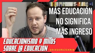 Educacionismo y mitos sobre la educación [upl. by Itin]