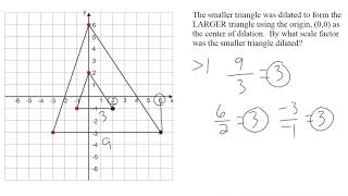 Finding The Scale Factor Of Dilated Shapes [upl. by Klein969]