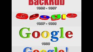 Google Logo Evolution 19952024 [upl. by Ylera]