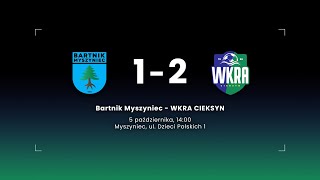 A–Klasa  Bartnik Myszyniec 1–2 Wkra Cieksyn skrót meczu [upl. by Ragde76]