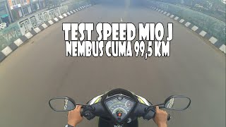 TEST TOP SPEED MIO J [upl. by Anitnatsnok]