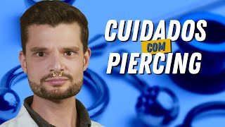 PIERCING INFLAMADO o que fazer [upl. by Koblas]