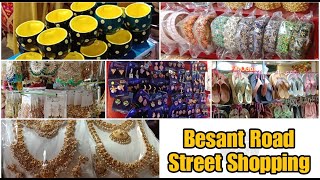 Vijayawada Famous Besant Road Street Shopping Sris Health amp Fashion [upl. by Alodie]