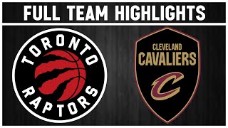 Toronto Raptors vs Cleveland Cavaliers  Full Team Highlights  Jan 1 2024 [upl. by Eldin]