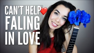 Cant Help Falling In Love EASY ❤ Ukulele Tutorial [upl. by Aeslehs]