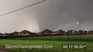 5202013 Moore OK Wedge Tornado and Escape Stock Footage [upl. by Ilojna]