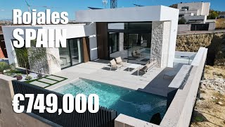 Newly built Villa for sale in Rojales Spain  Properties in Spain  Rojales golf club [upl. by Einoj]