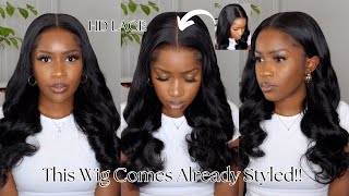 Super Realistic Closure Wig InstallThis Wig Comes Styled For you No Work Needed wigginshair3902 [upl. by Christianson]