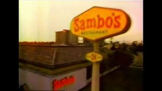 Sambos Restaurant Commercial 1980 [upl. by Laamak]