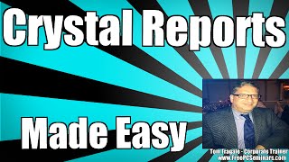 crystal reports  sort control  how to sort reprots in Crystal Reports 2011 2013 2016 [upl. by Gniy]