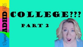 Undiagnosed ADHD in College  Part 2 [upl. by Elia]