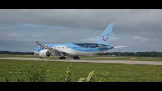 TUI Dreamliner 787  8 departing Manchester Airport [upl. by Meier]