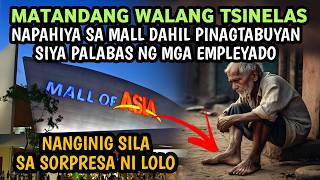 MATANDANG WALANG TSINELAS NAPAHIYA SA MALL DAHIL PINAGTABUYAN SIYA PALABAS NG MGA EMPLEYADO [upl. by Iinden993]