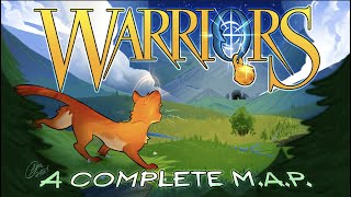 WARRIORS  Complete Warrior Cats MAP [upl. by Cristie297]