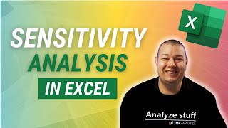 Excel Financial Modeling  Forecast Sensitivity Analysis Tutorial [upl. by Meekyh193]